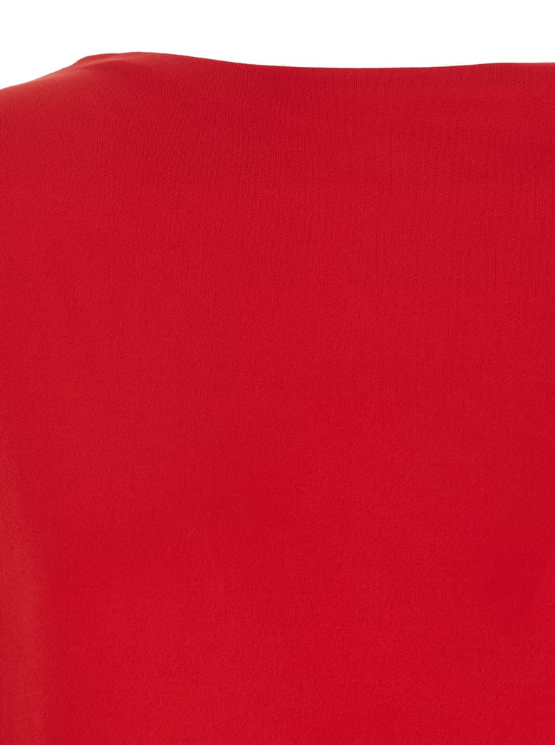 dress mistral red viscose by Selfnex