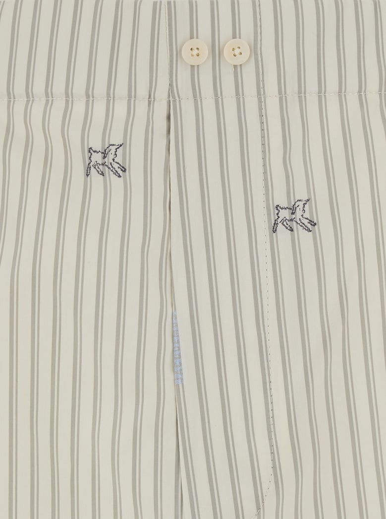 trousers beige cotton by Selfnex