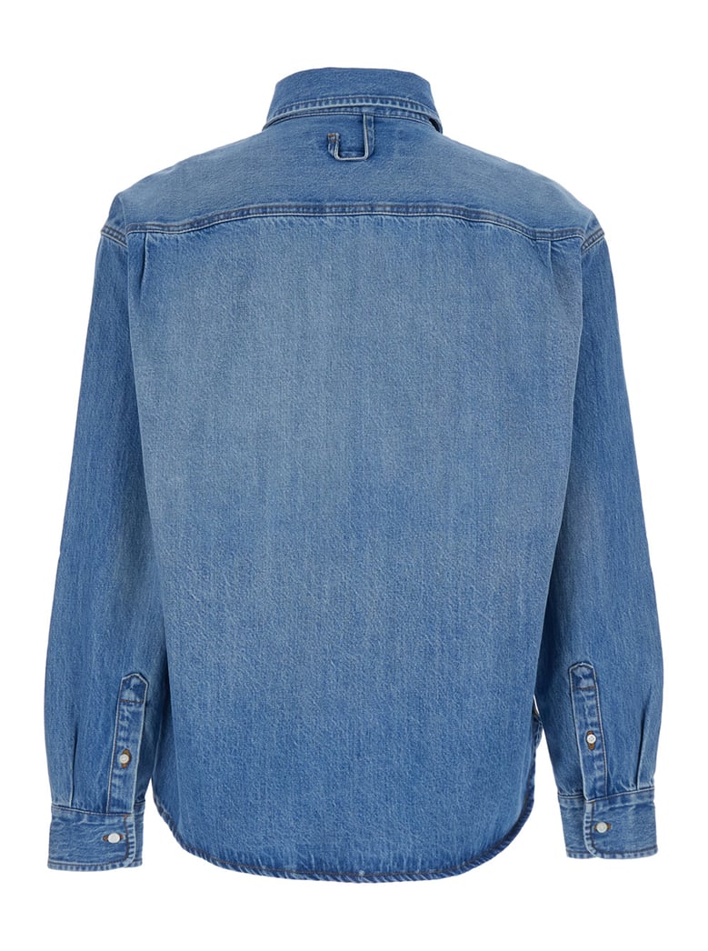 shirt simon light blue denim by Selfnex