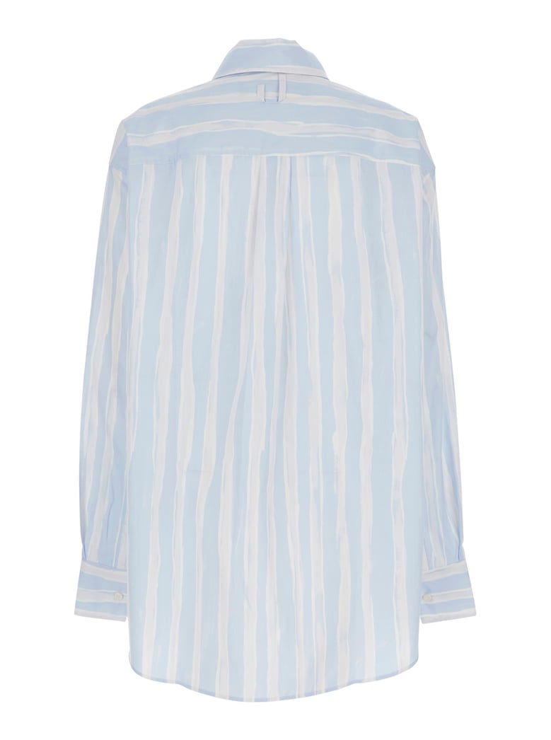 t-shirt la chemise camargue light blue by Selfnex