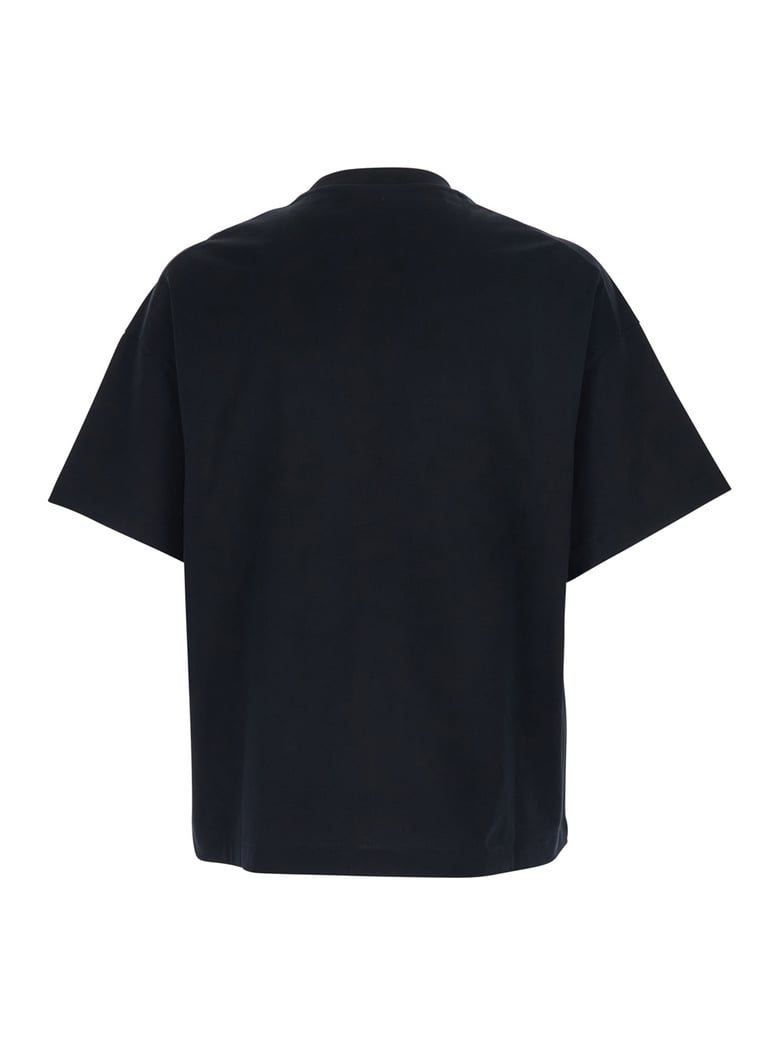 crew neck t-shirt black by Selfnex