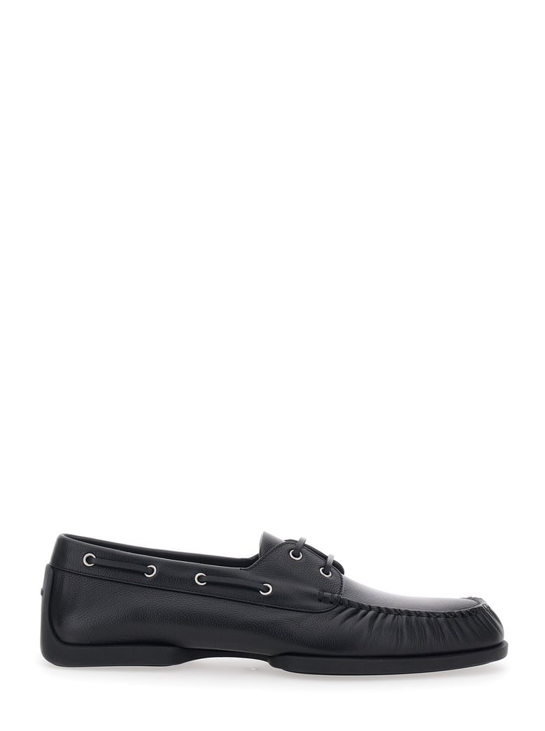 loafers, black leather by Selfnex