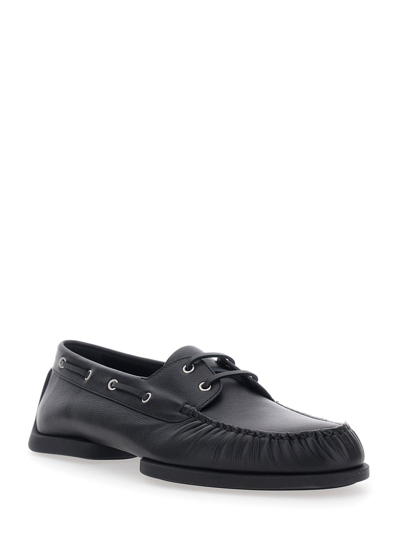 loafers, black leather by Selfnex