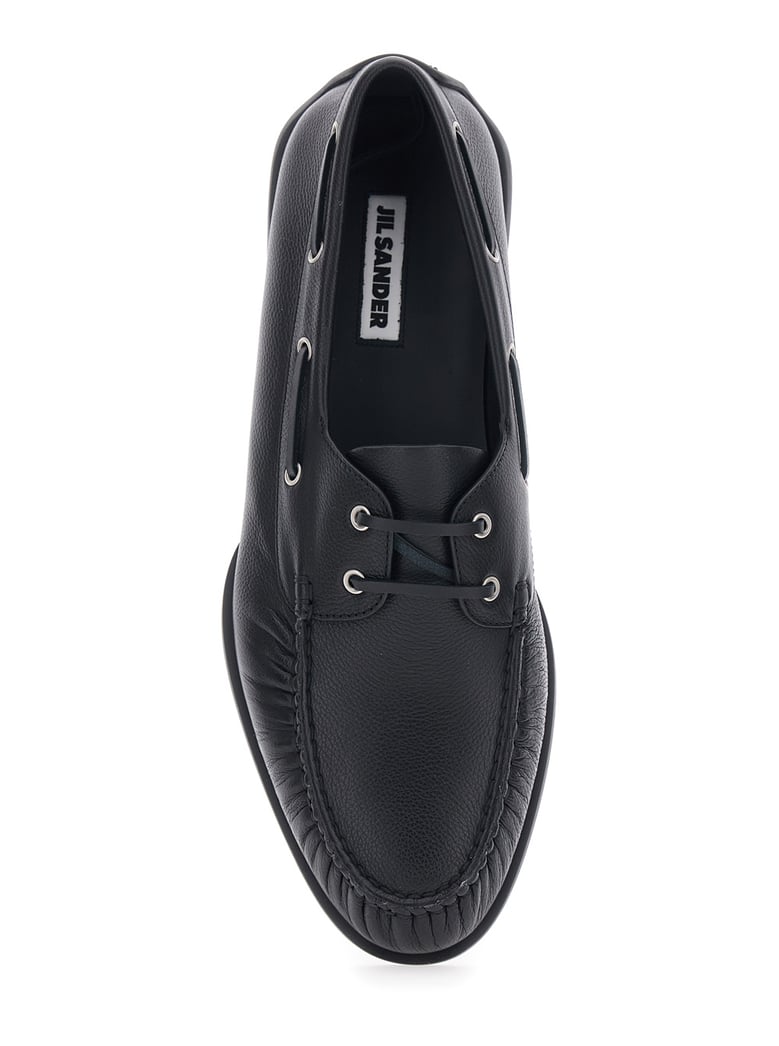 loafers, black leather by Selfnex