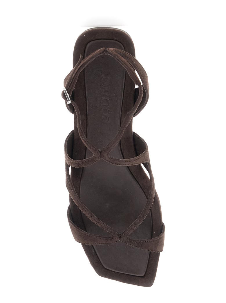 sandals ayla brown suede by Selfnex
