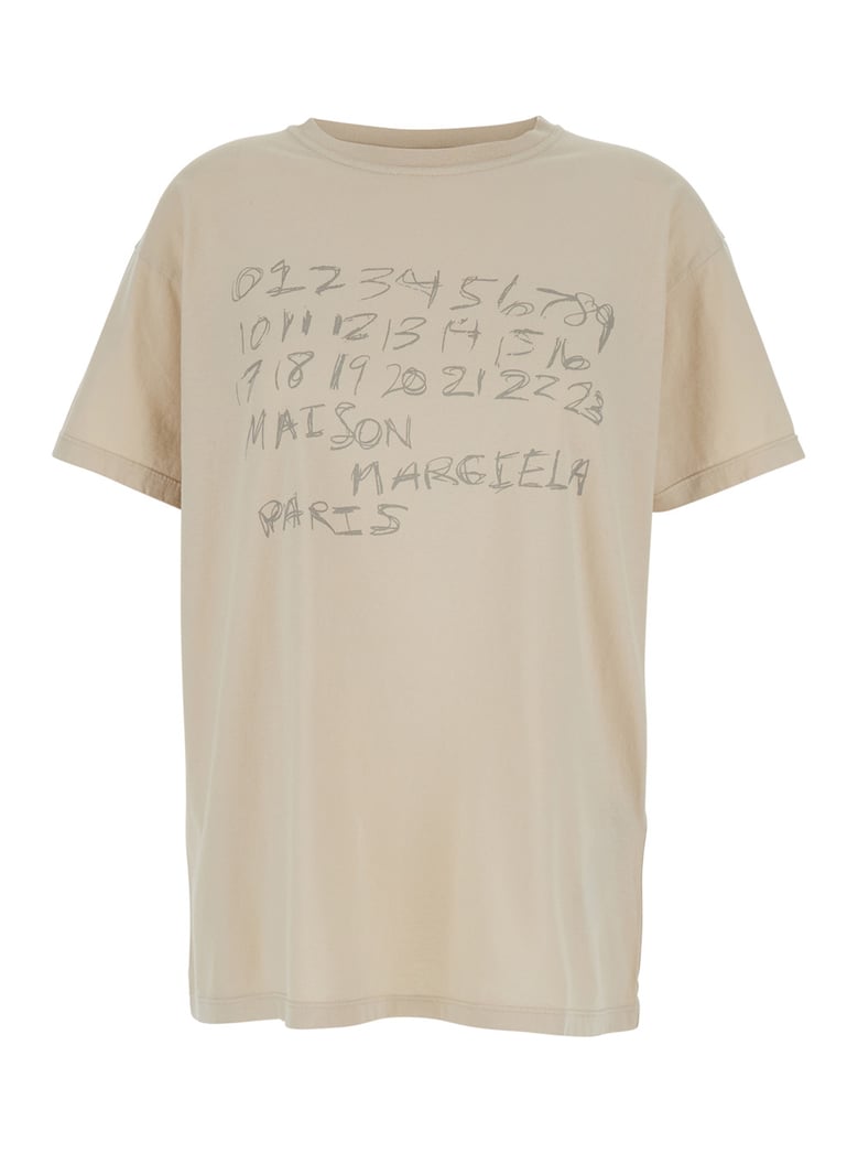crew neck t-shirt white by Selfnex