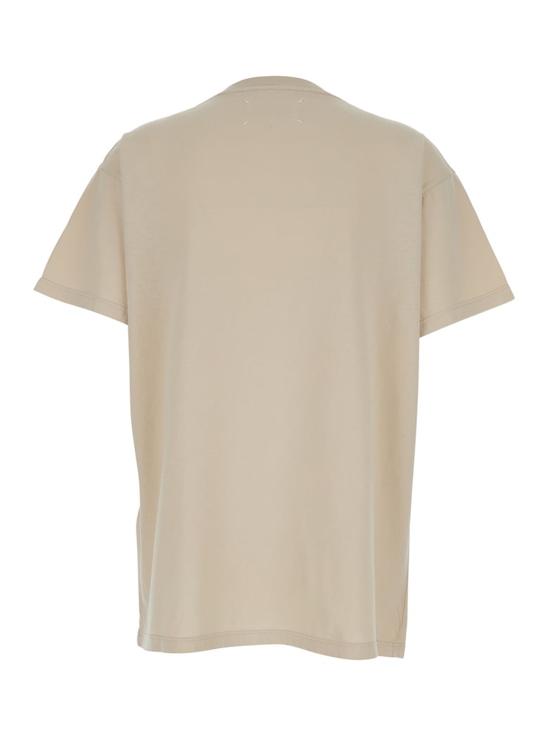crew neck t-shirt white by Selfnex