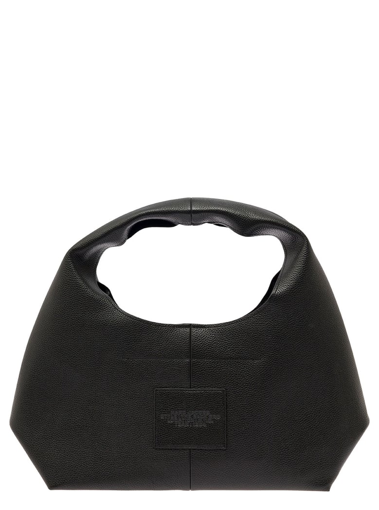 shoulder bag the sack black pebbled leather by Selfnex