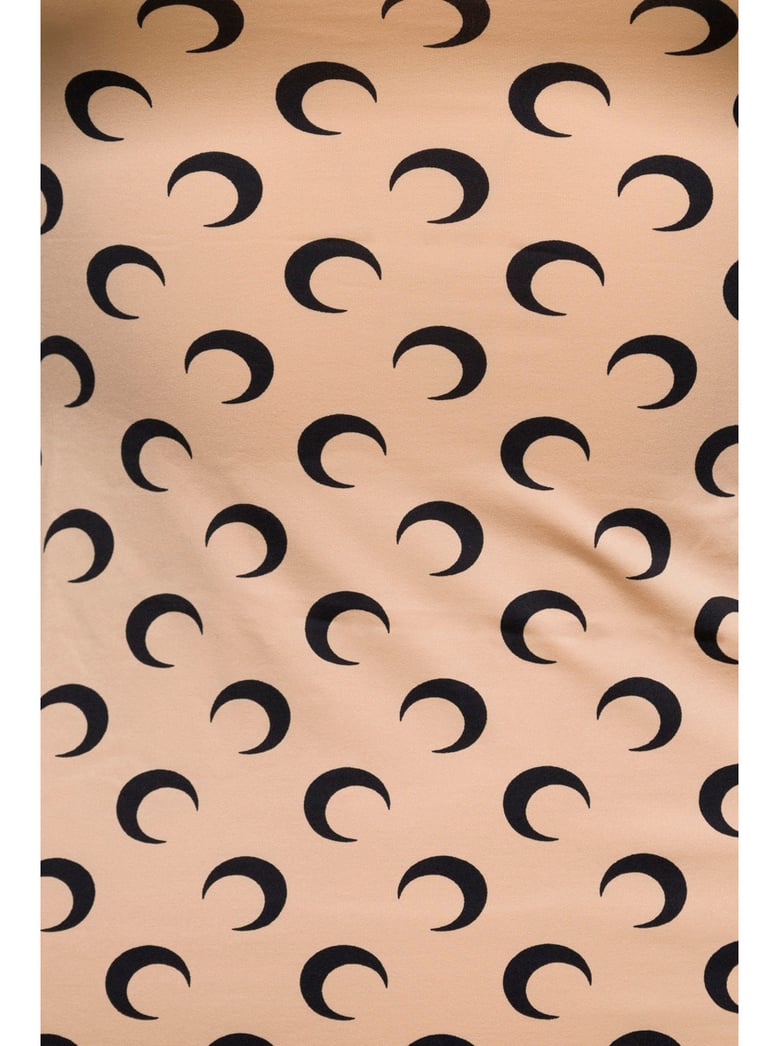 t-shirt crescent moon beige by Selfnex