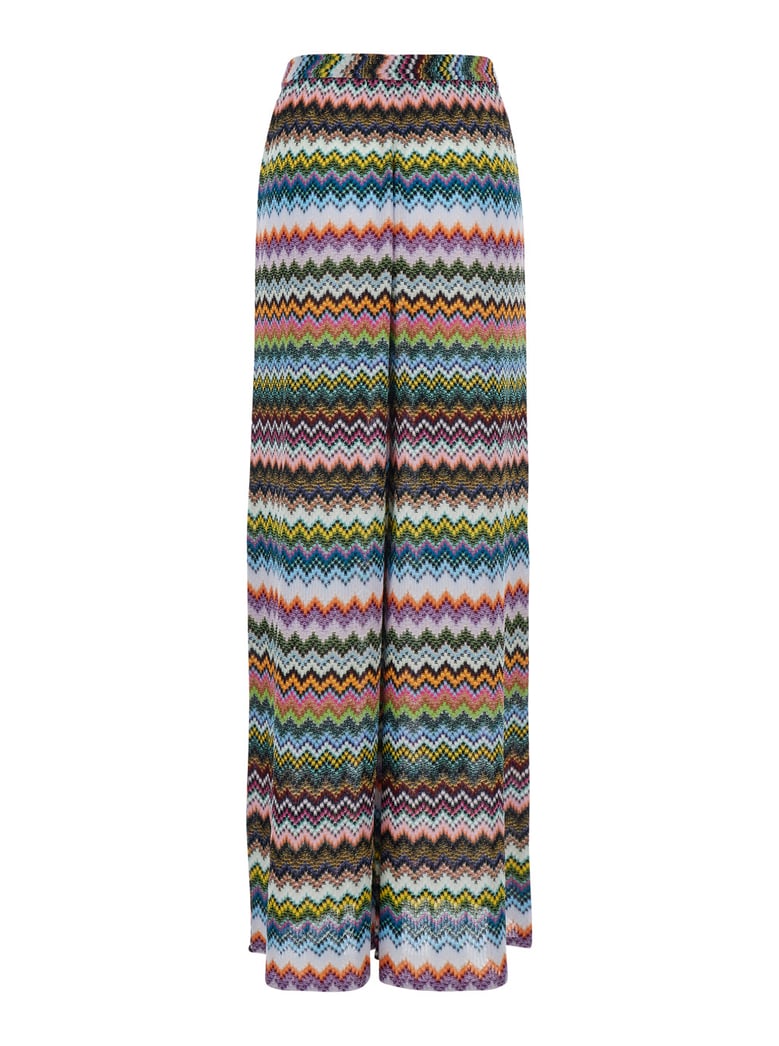 trousers multicolour lamé viscose by Selfnex