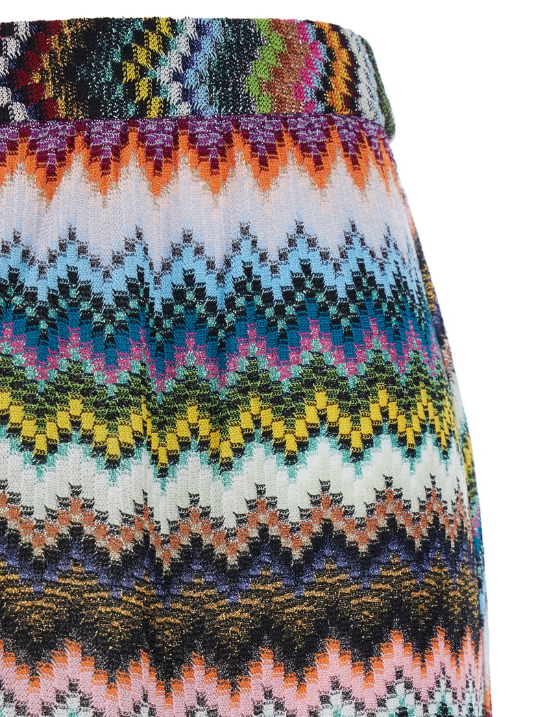 trousers multicolour lamé viscose by Selfnex