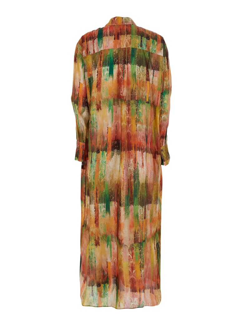 dress jau multicolour silk by Selfnex
