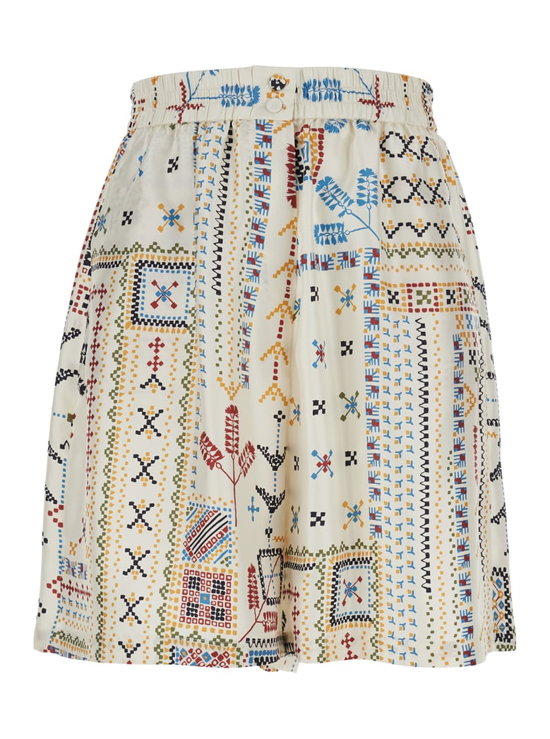 shorts silk multicolour by Selfnex