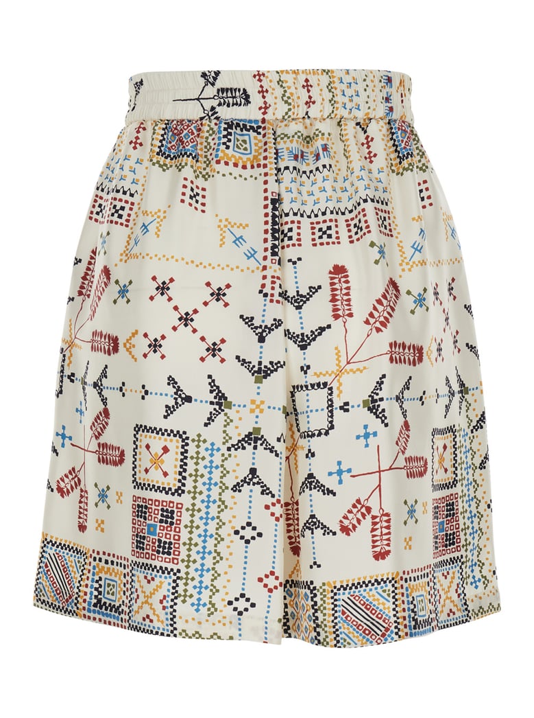 shorts silk multicolour by Selfnex
