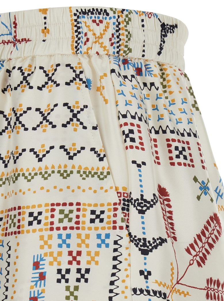 shorts silk multicolour by Selfnex
