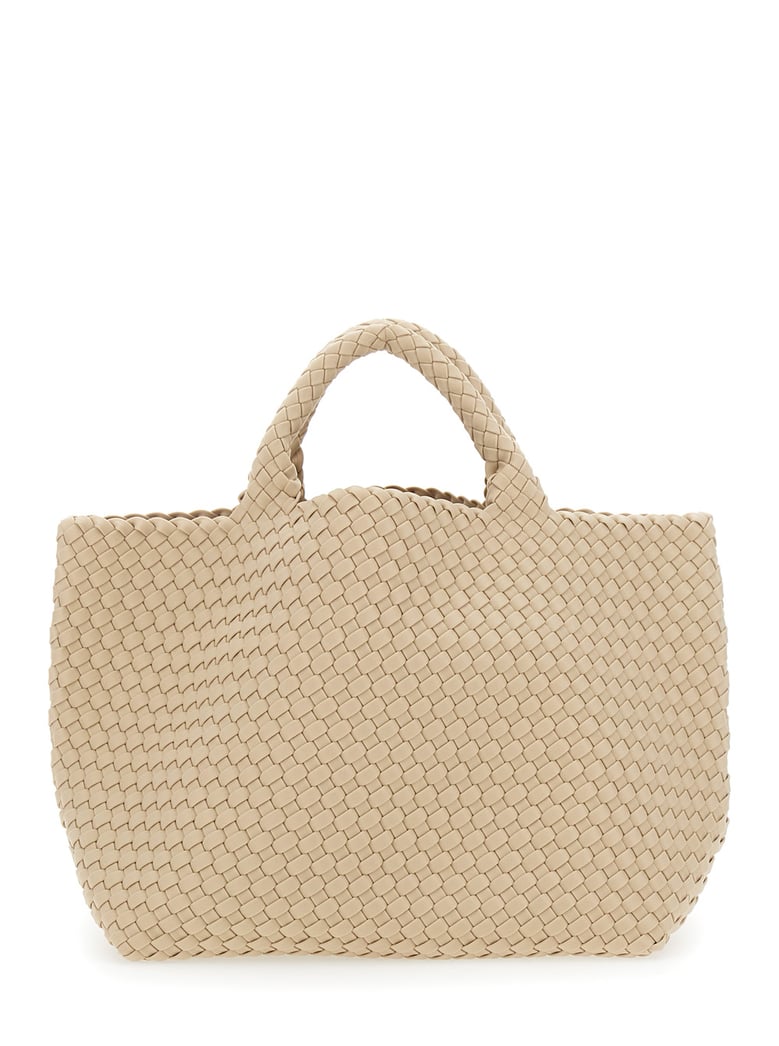 handbag st barths media beige neoprene by Selfnex