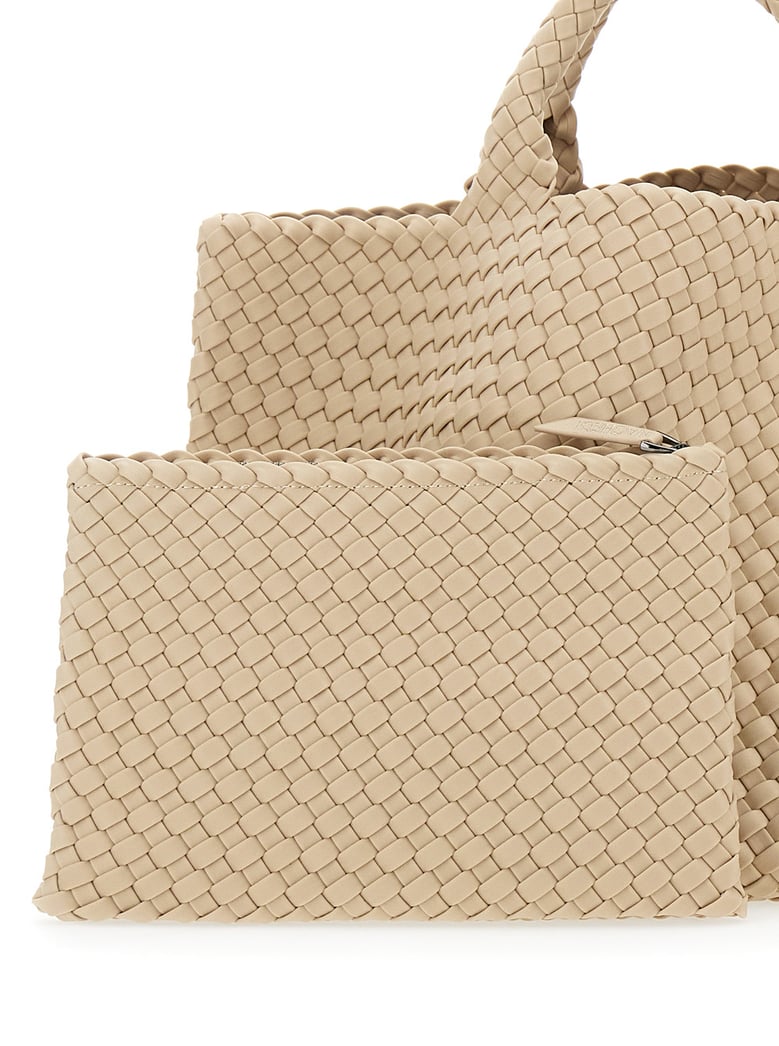 handbag st barths media beige neoprene by Selfnex