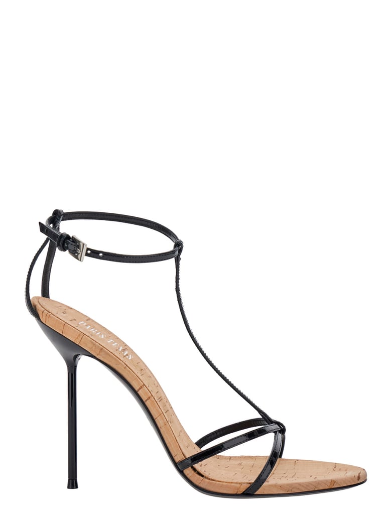 sandals lidia black leather by Selfnex