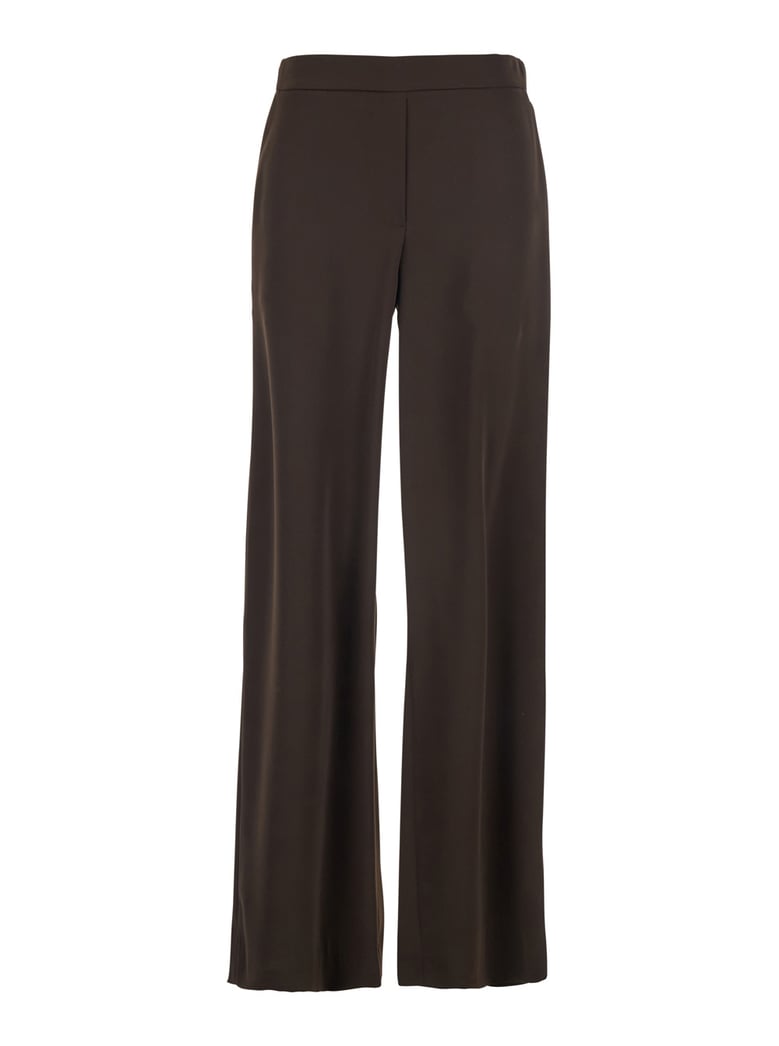 trousers wide-leg brown by Selfnex