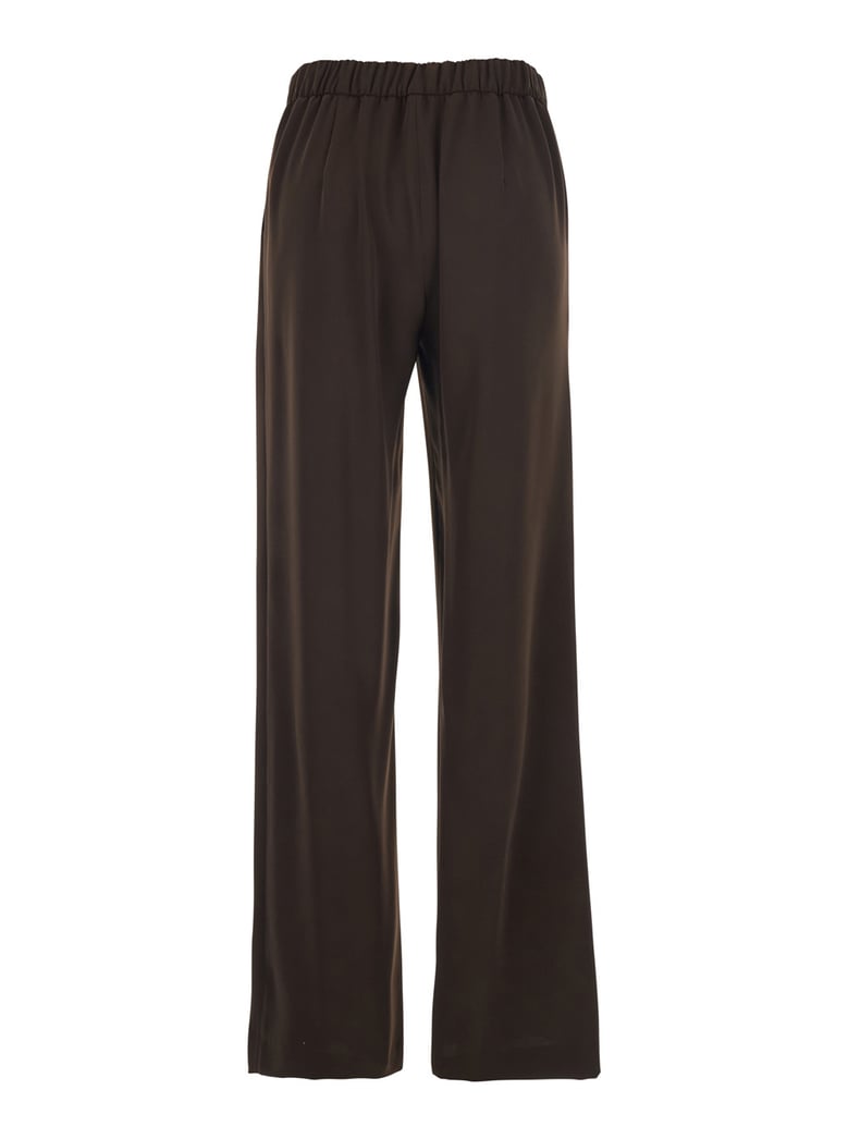trousers wide-leg brown by Selfnex