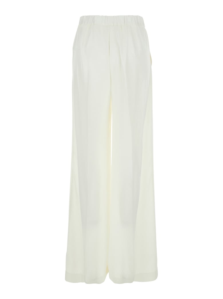 trousers white tech fabric by Selfnex