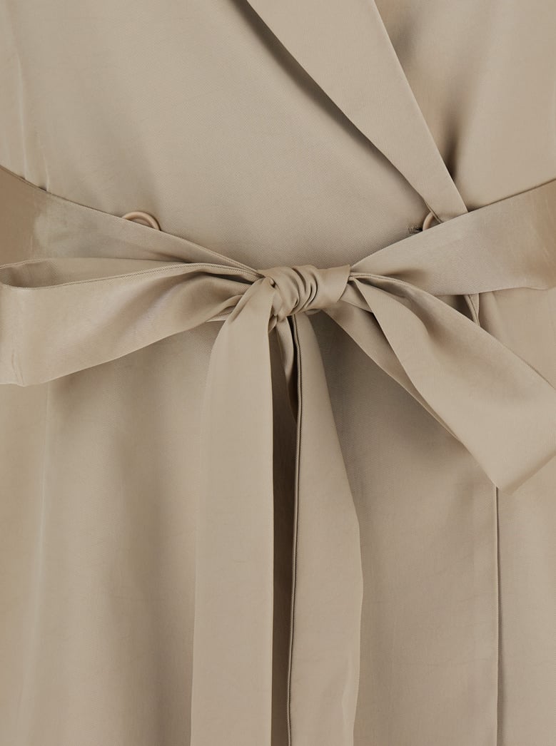 double-breasted jacket beige by Selfnex