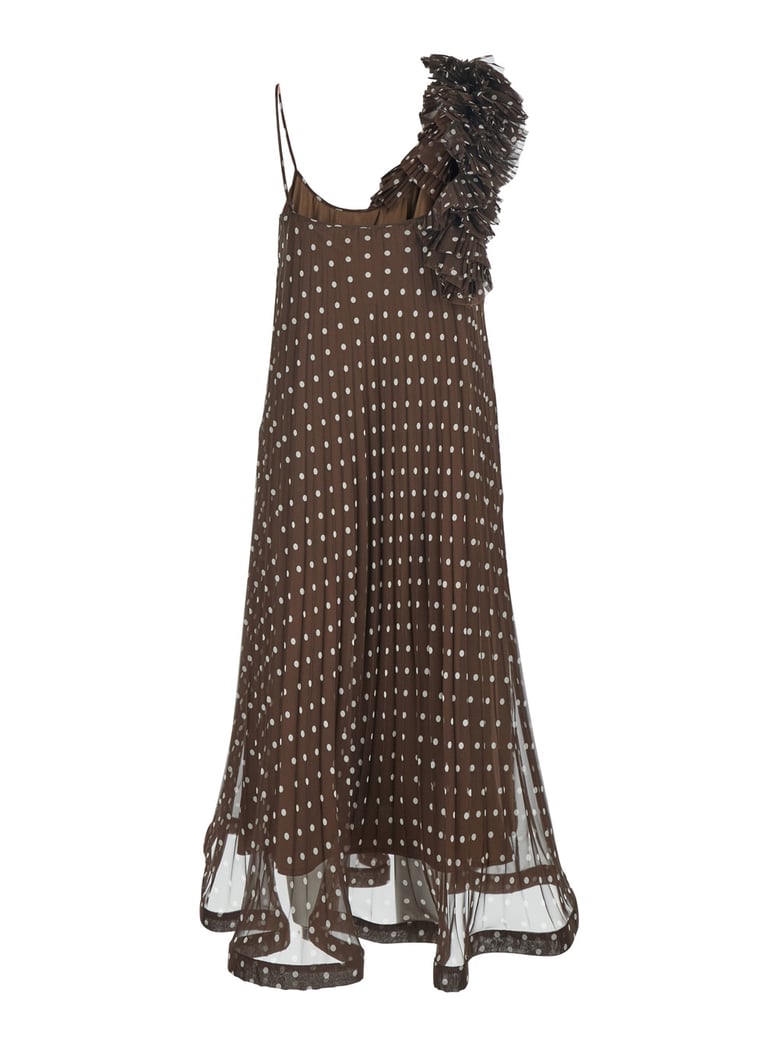 long dress brown by Selfnex