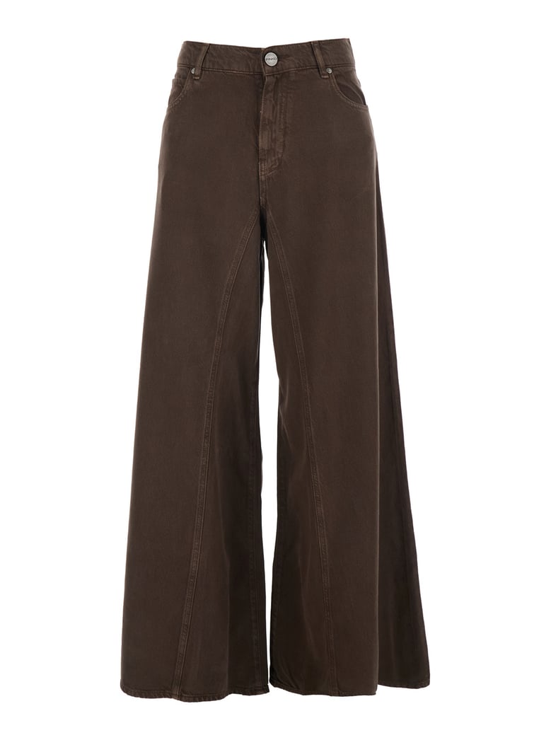 jeans five-pocket brown by Selfnex
