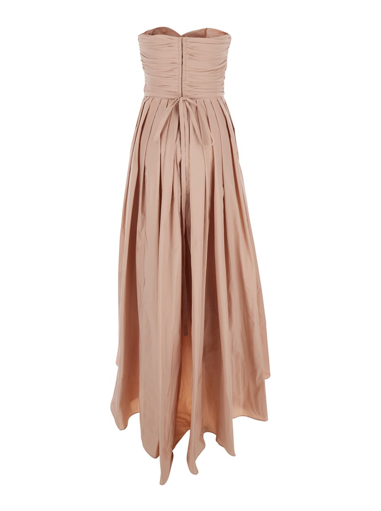 dress dattero pink taffeta by Selfnex