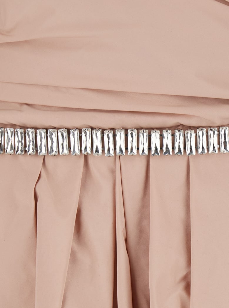 dress dattero pink taffeta by Selfnex