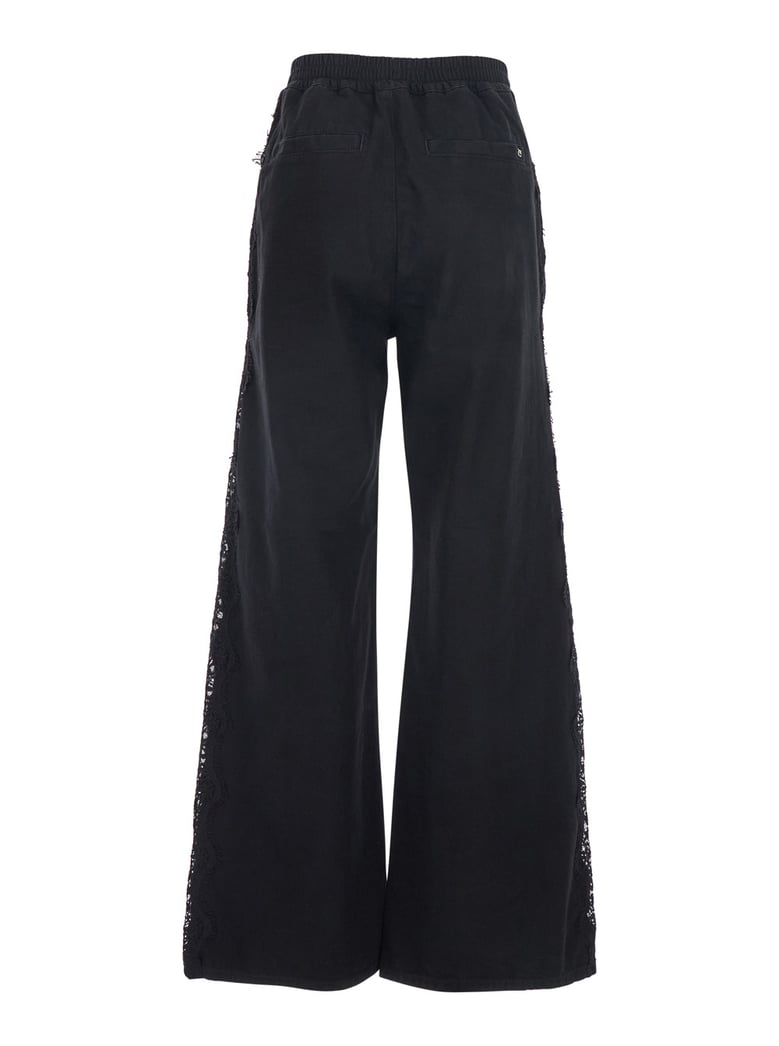 pants palco black cotton by Selfnex