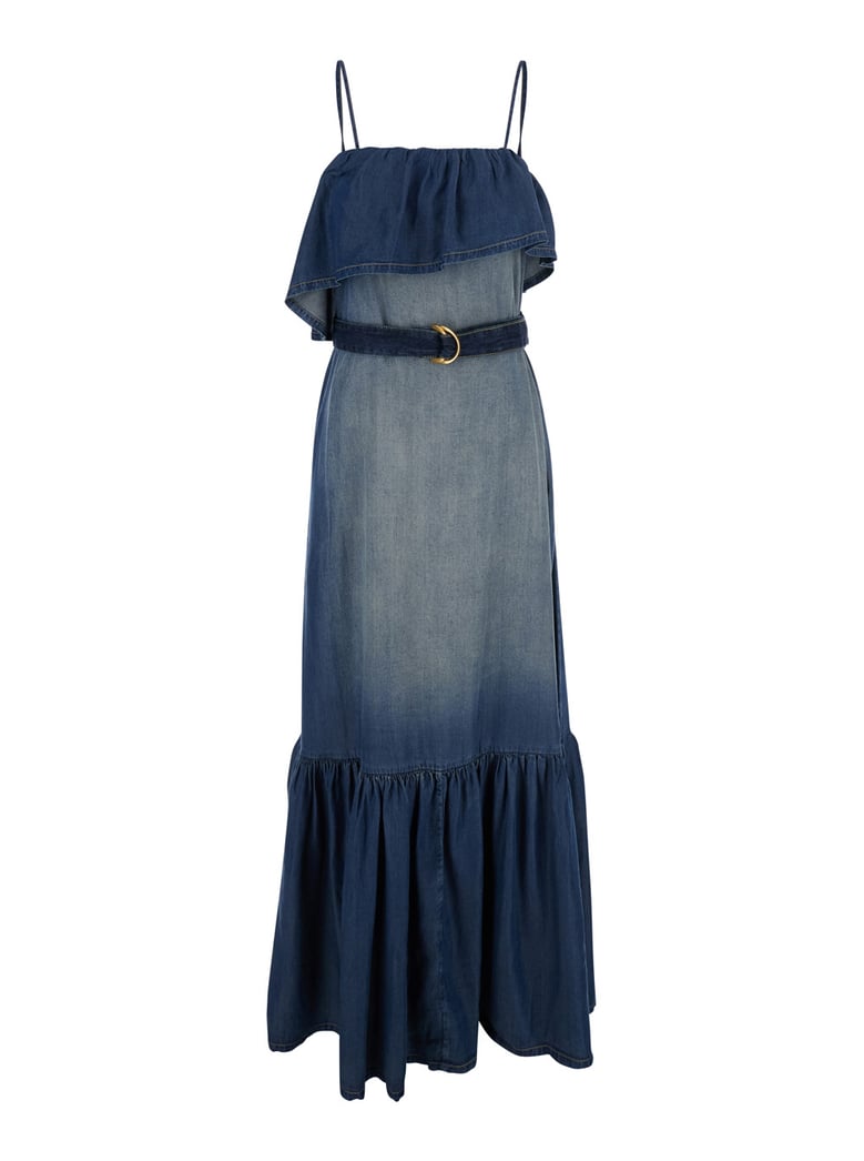 dress chiarodiluna blue lyocell by Selfnex