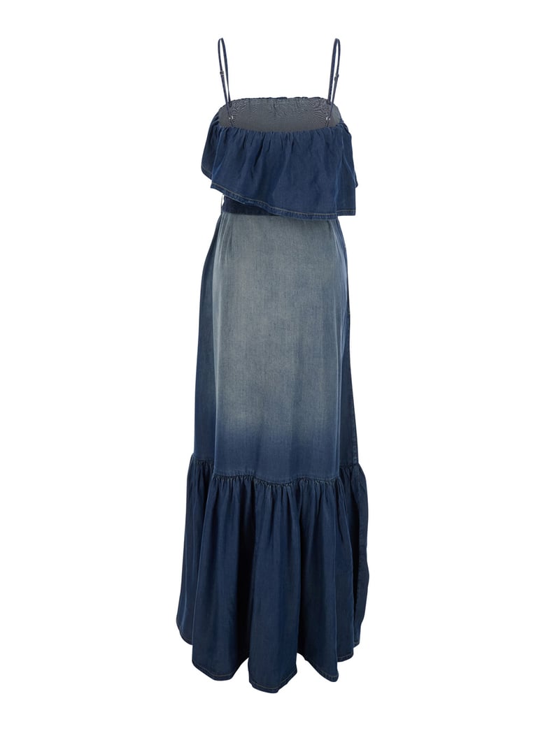 dress chiarodiluna blue lyocell by Selfnex