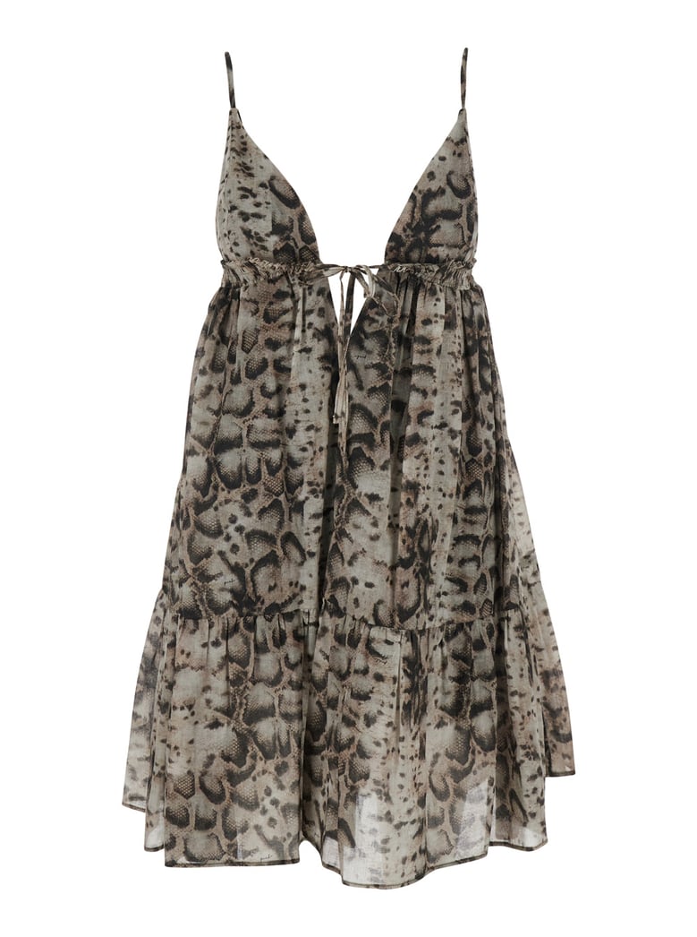 dress adrano beige by Selfnex