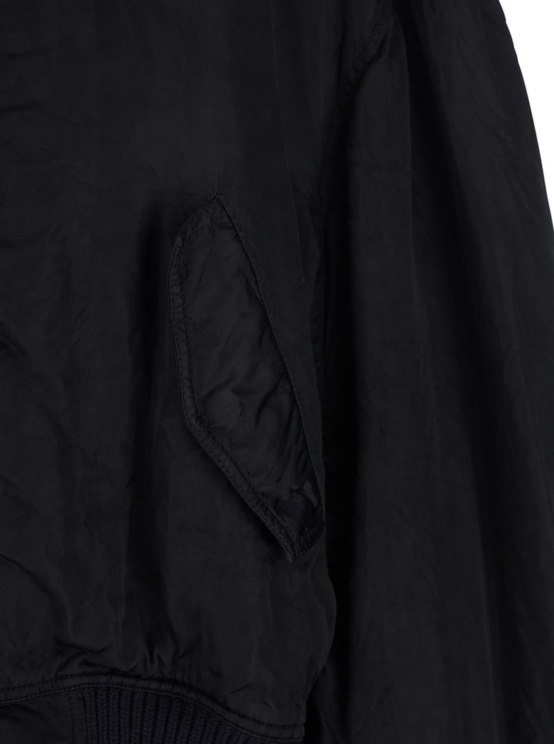 bomber jacket secchia flight black by Selfnex