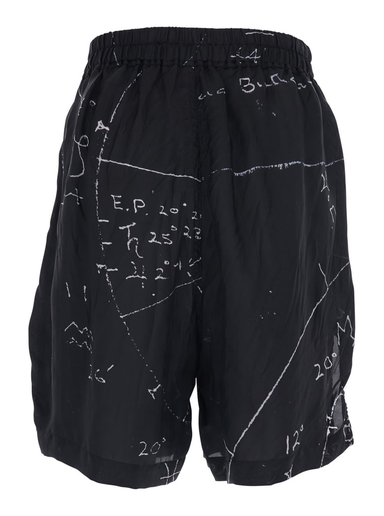 shorts high-waisted black by Selfnex