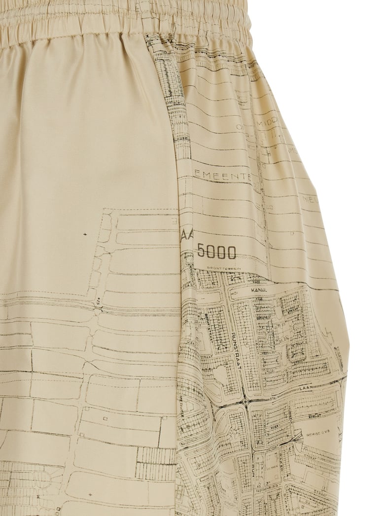 trousers silk beige by Selfnex
