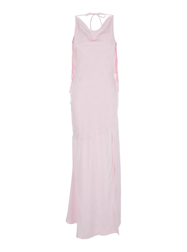 long dress rosa pink by Selfnex