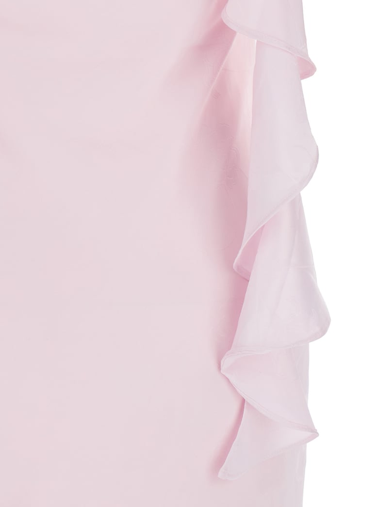 long dress rosa pink by Selfnex