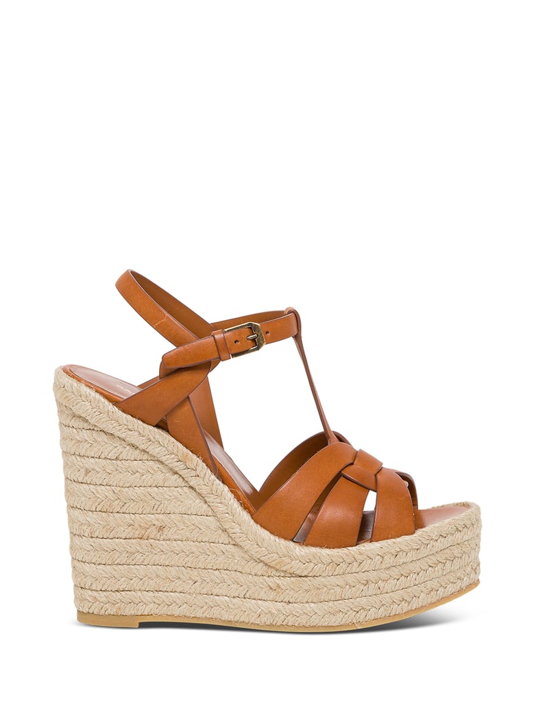 espadrilles tribute brown leather by Selfnex