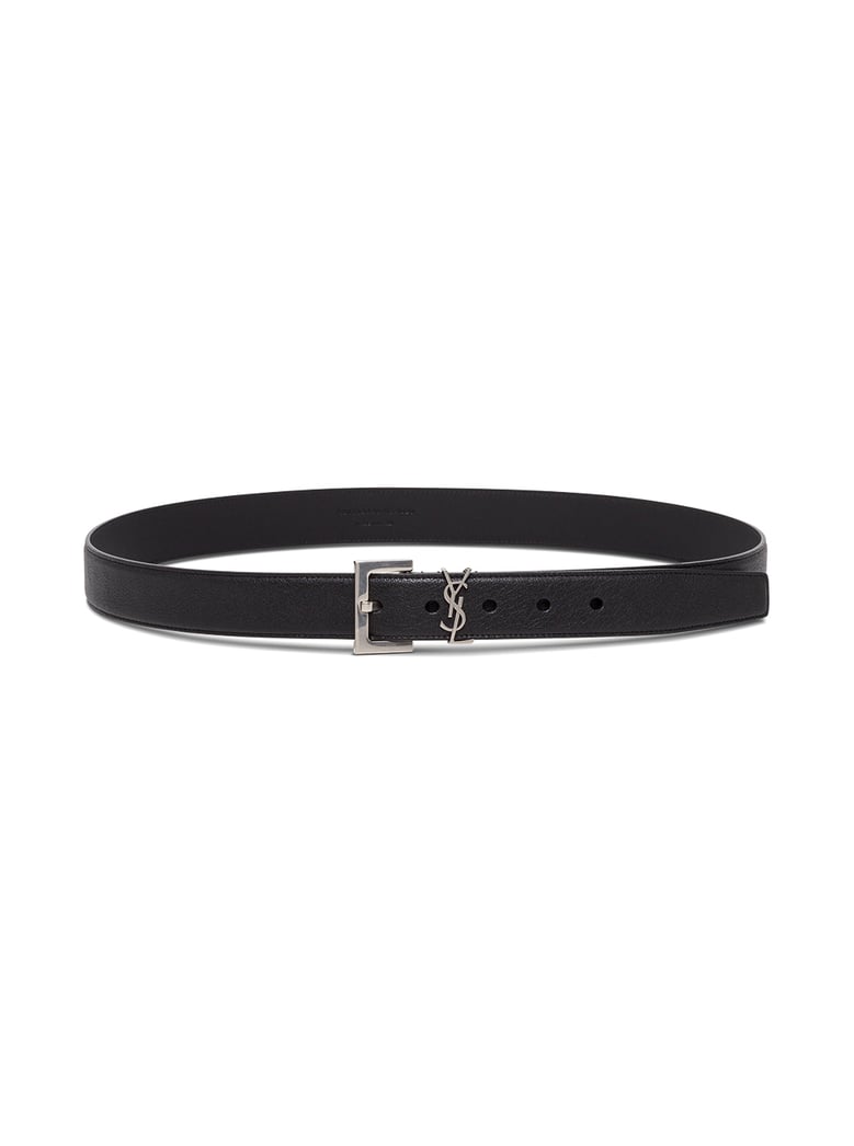 leather belt black by Selfnex