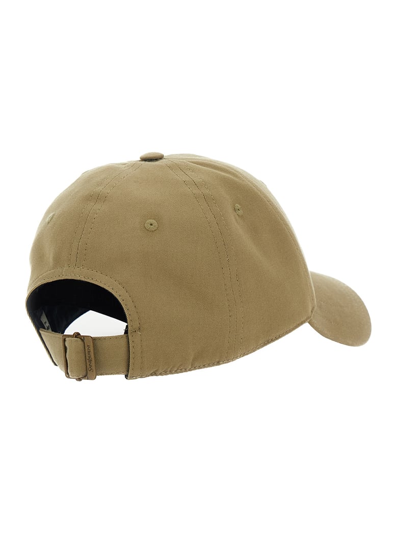 baseball cap with logo embroidery, beige by Selfnex