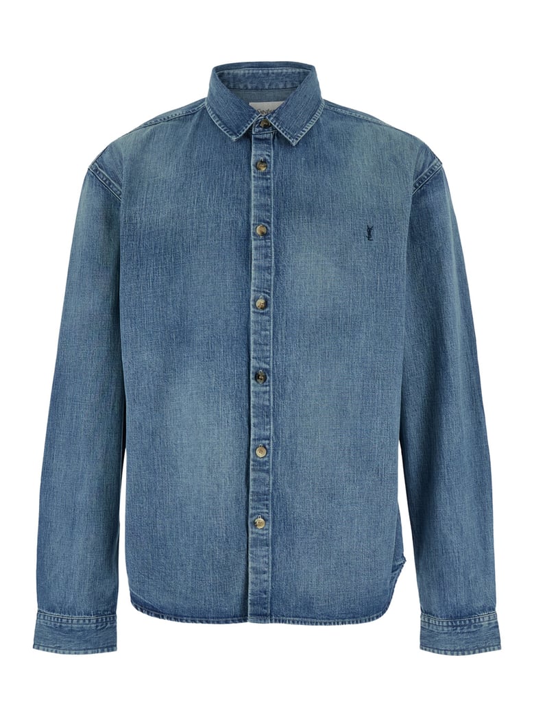 denim shirt, light blue by Selfnex
