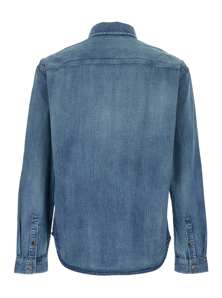 denim shirt, light blue by Selfnex