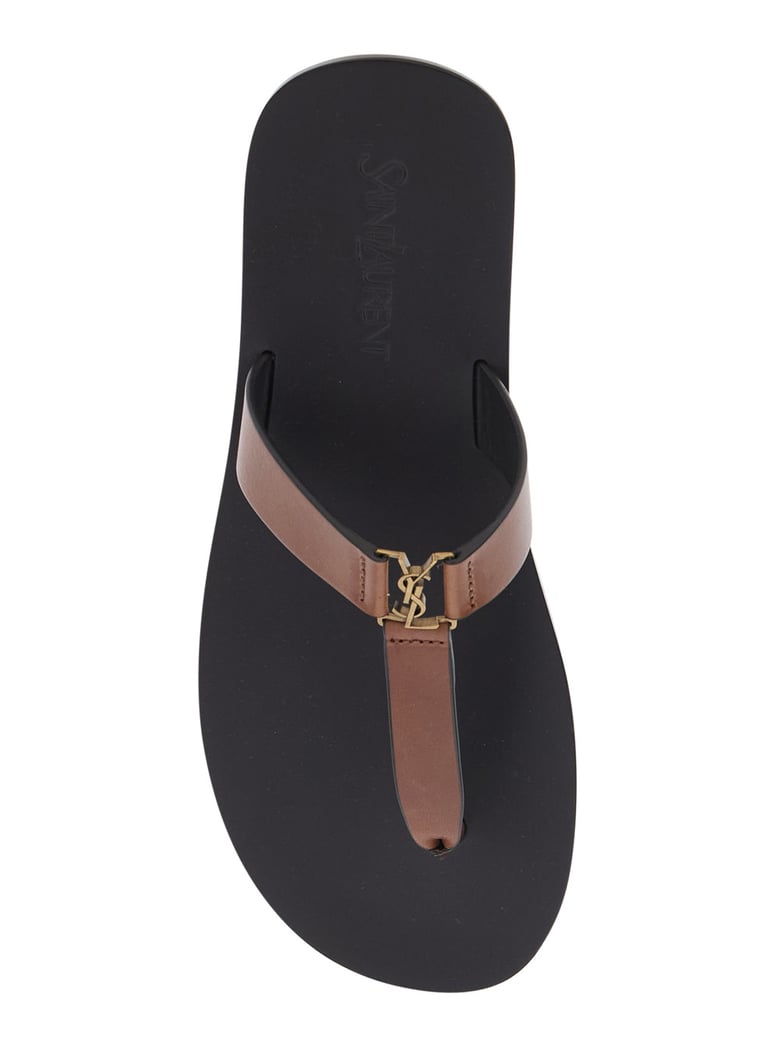 sandals babylone brown leather by Selfnex