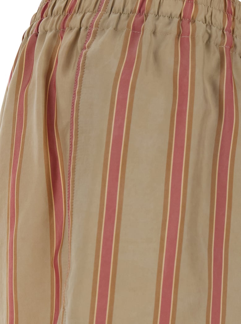 trousers strips beige by Selfnex