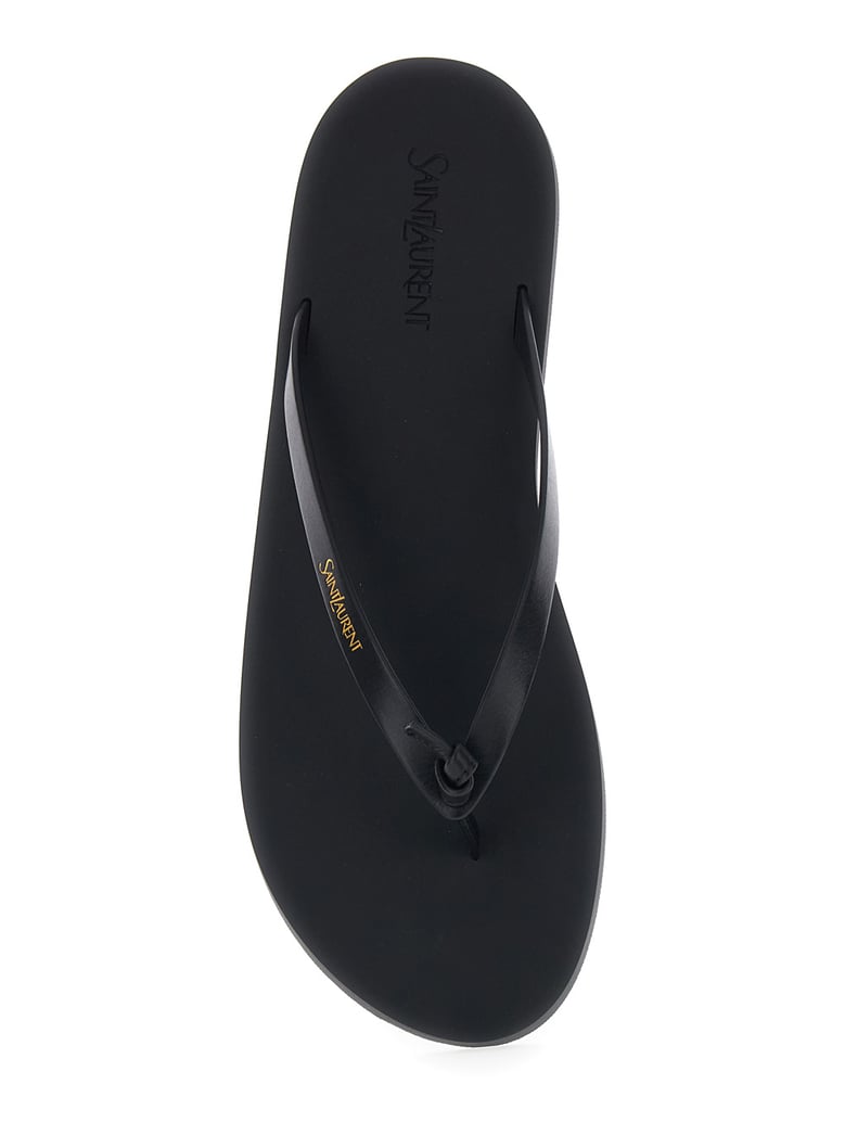 flip-flops cassandra black leather by Selfnex