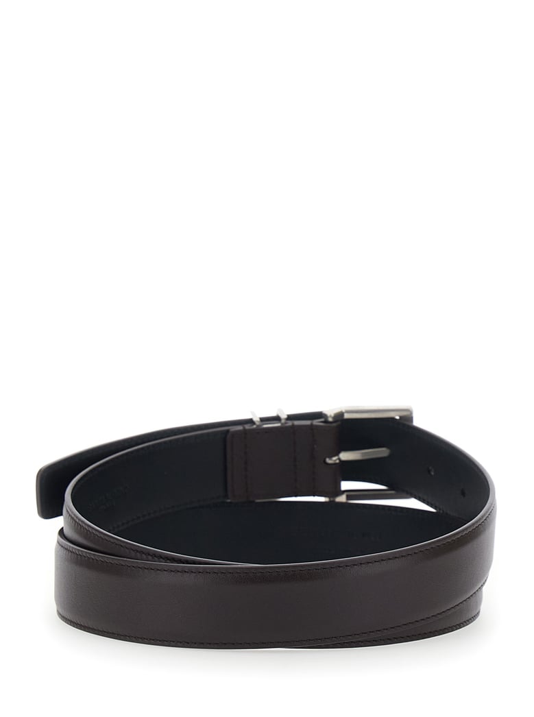 belt cassandre plate brown leather by Selfnex