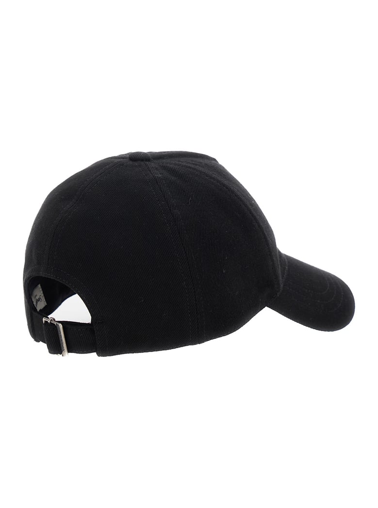 baseball cap cassandre black cotton by Selfnex