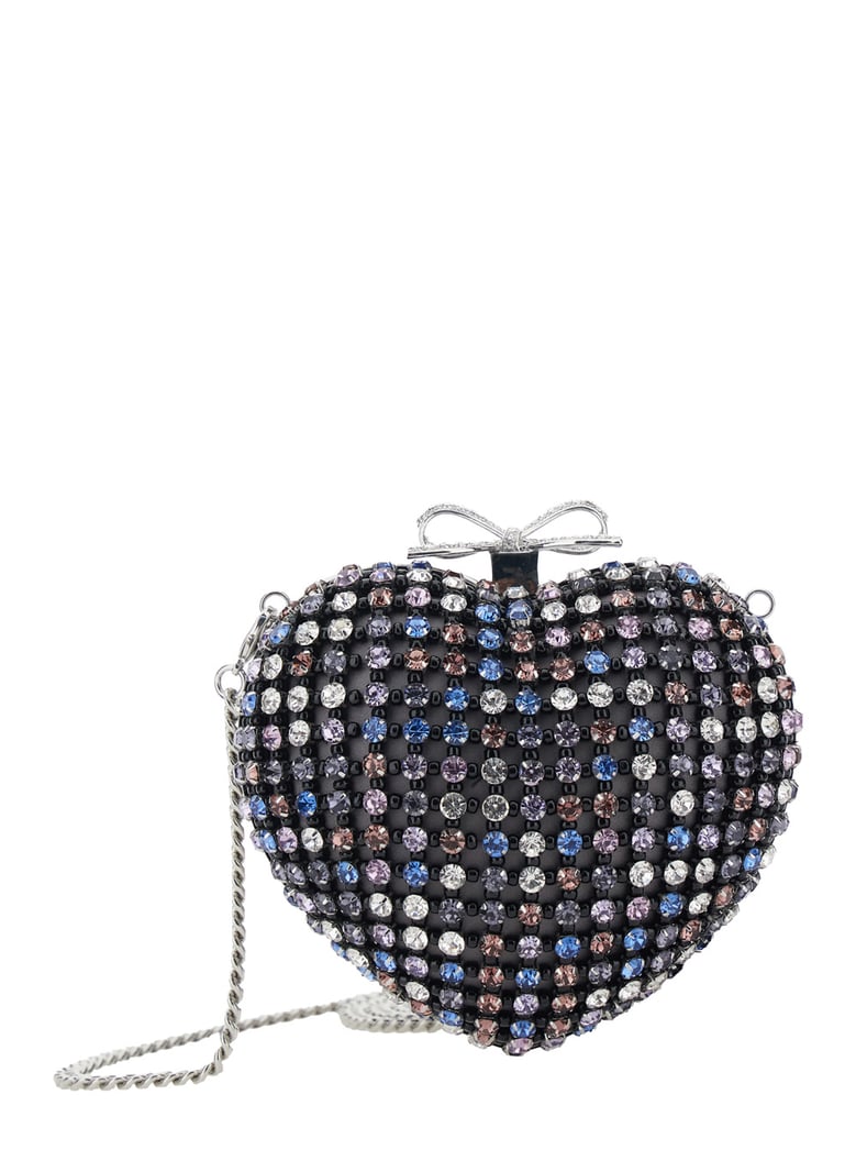 clutch bag heart-shaped multicolour by Selfnex